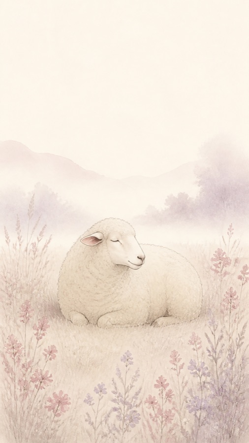 계미일주(癸未) 일러스트