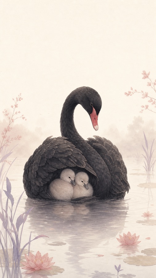 계축일주(癸丑) 일러스트